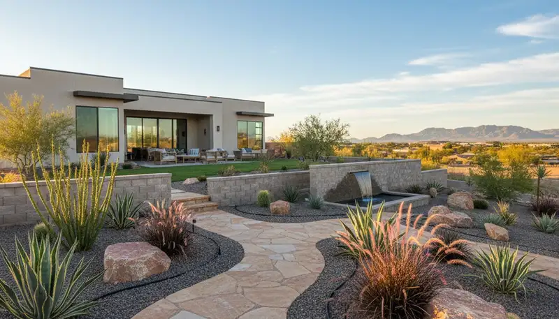 Professional landscaping services in Glendale AZ by expert landscape contractors