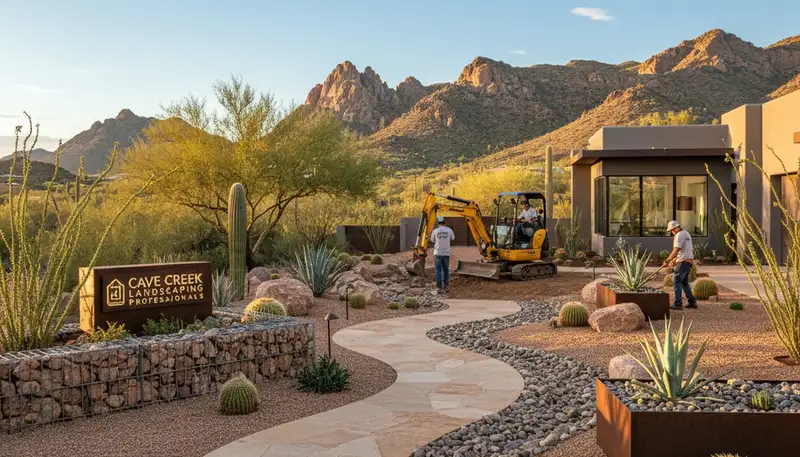 Professional landscaping services in Glendale AZ by expert landscape contractors
