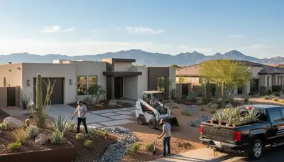 Professional landscaping services in Glendale, AZ by expert local landscape contractors