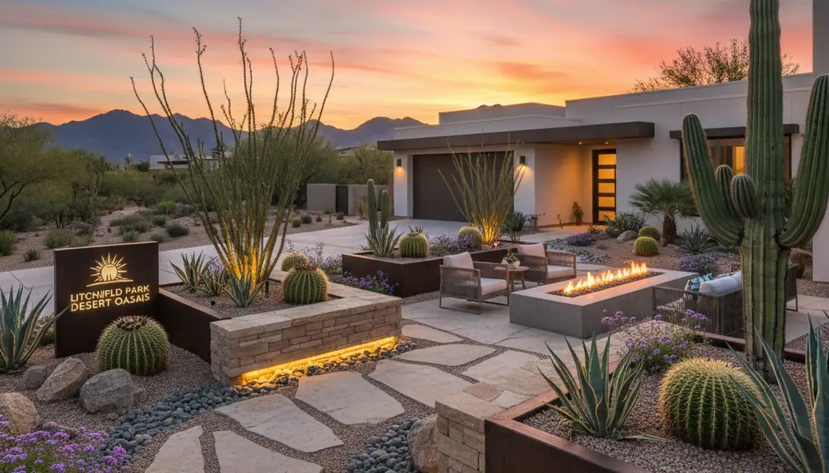 Professional landscaping service in Glendale AZ by local landscape contractors