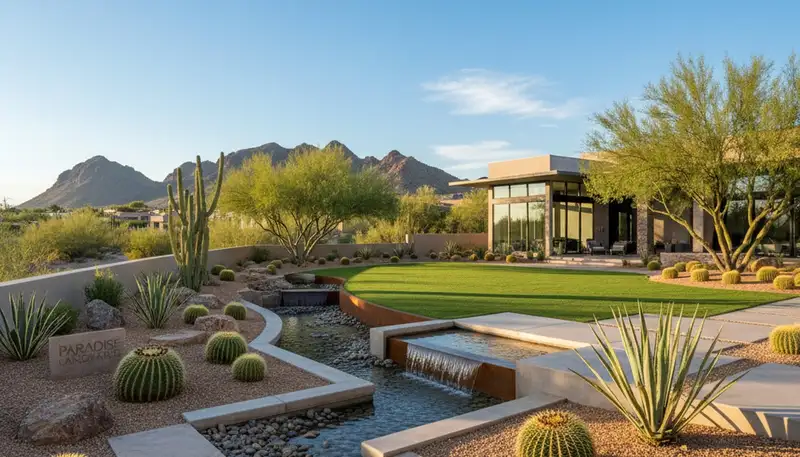 Professional landscaping services in Glendale AZ by expert landscape contractors