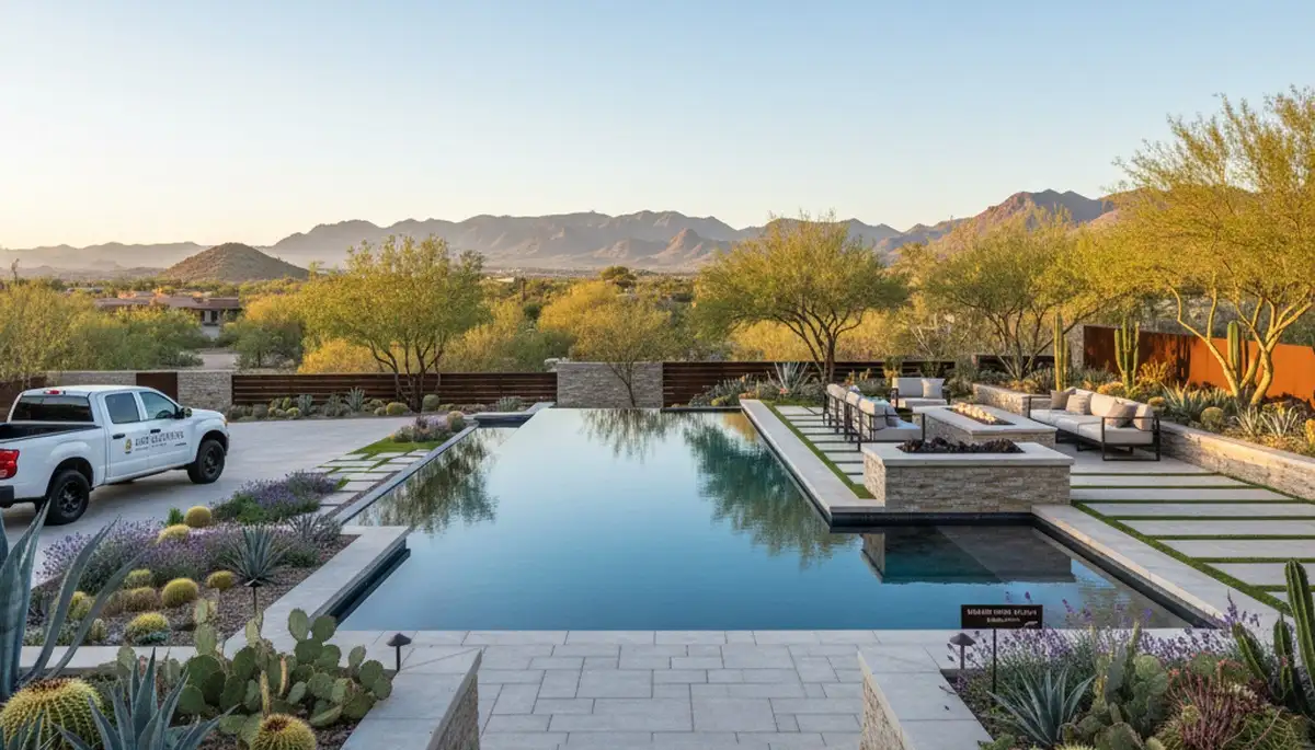 Professional landscaping services in Glendale AZ by expert landscape contractors