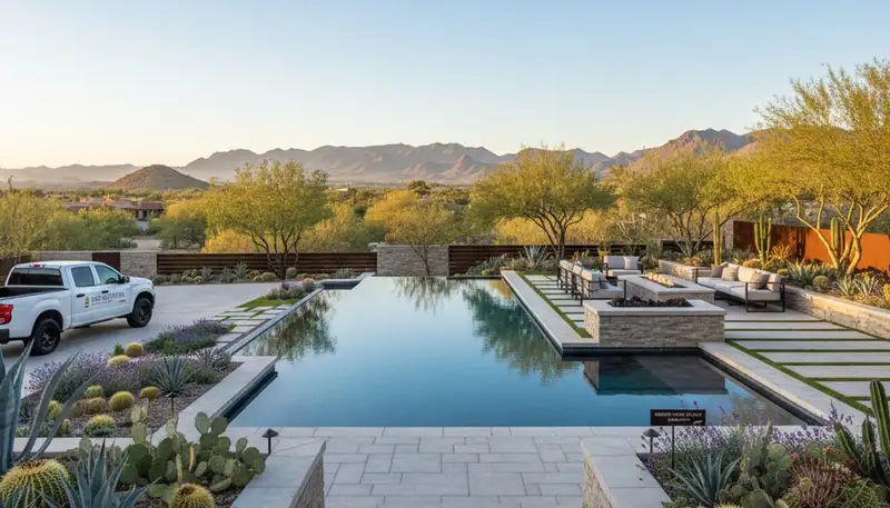 Professional landscaping services in Glendale AZ by expert landscape contractors