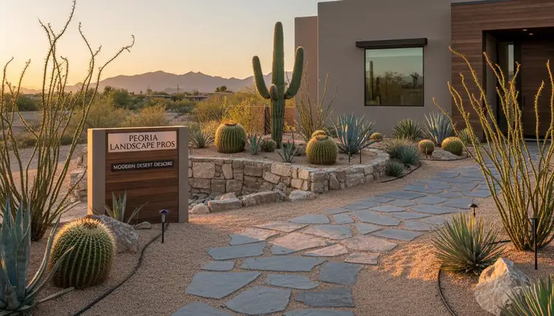Professional landscaping services by expert contractors in Glendale, AZ
