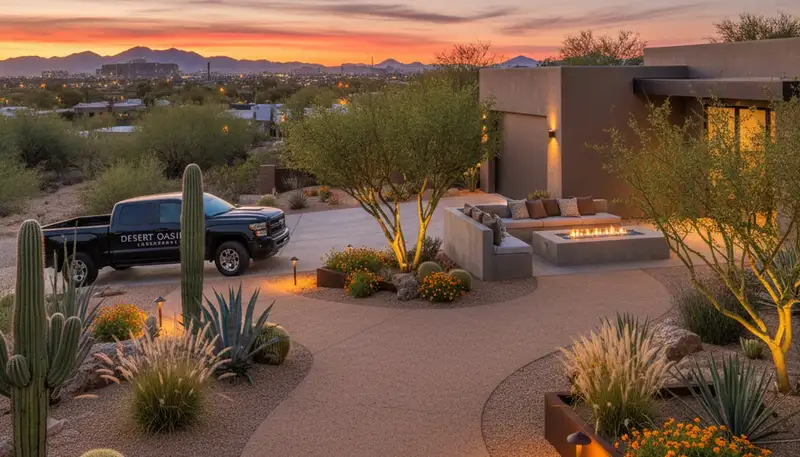 Professional landscaping services in Glendale AZ by expert landscape contractors