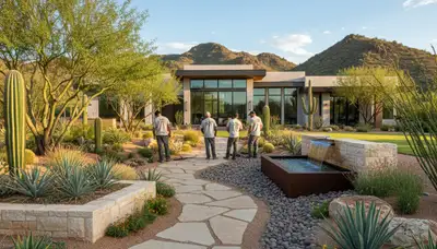 Professional landscaping services in Glendale AZ by expert landscape contractors