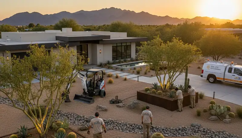 Landscaping services in Glendale, AZ for residential and commercial properties