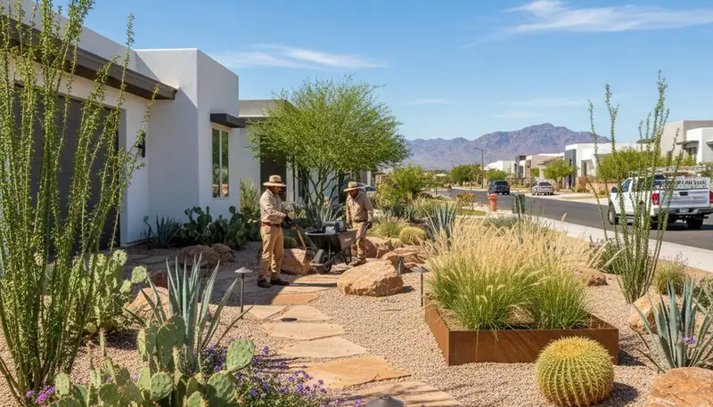 Landscape contractors serving Glendale, AZ with professional landscaping services