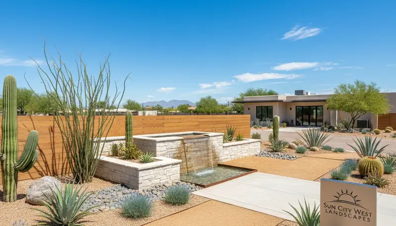 Professional landscaping design and maintenance in Glendale, AZ by expert landscape contractors