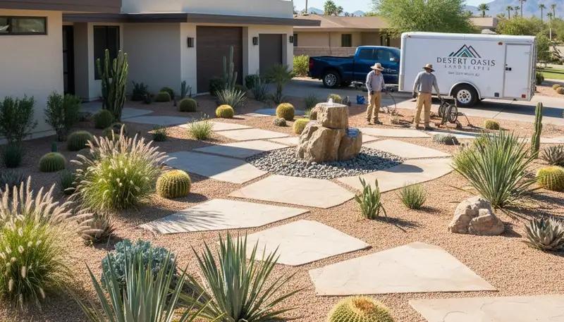 Landscape contractors in Glendale, AZ providing professional landscaping services
