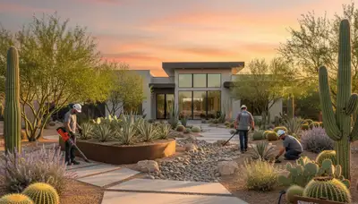Landscaping services in Glendale, AZ for residential and commercial outdoor spaces