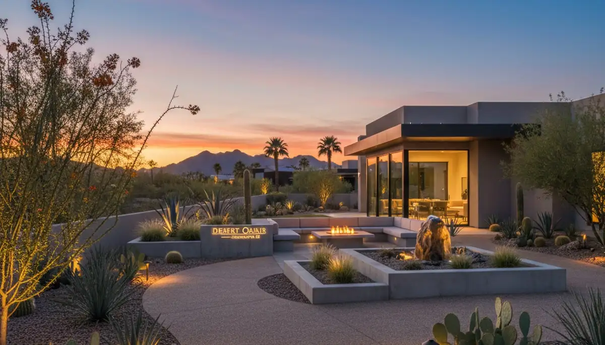 Landscaping contractor in Glendale, AZ providing professional landscape installation and maintenance services
