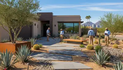 Landscape contractors in Glendale, AZ providing professional landscaping services
