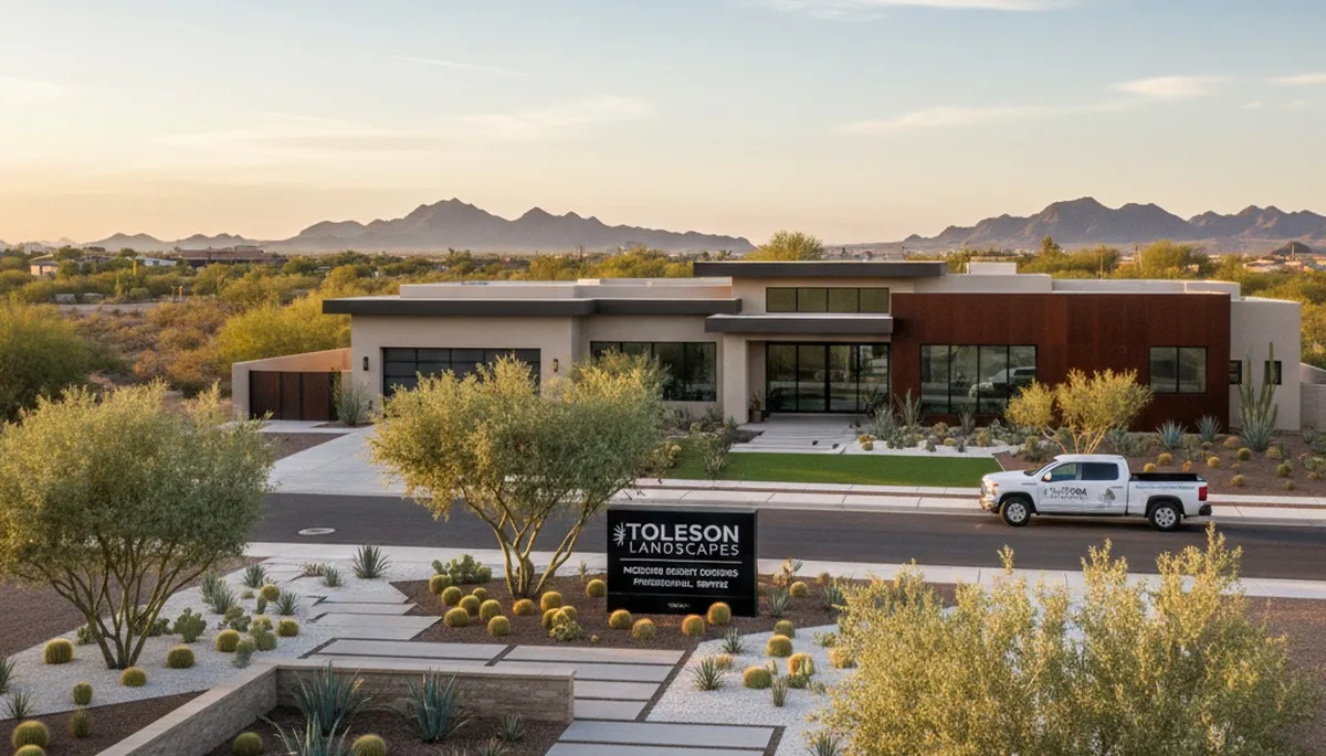 Landscape contractors in Glendale, AZ providing professional yard design and maintenance services