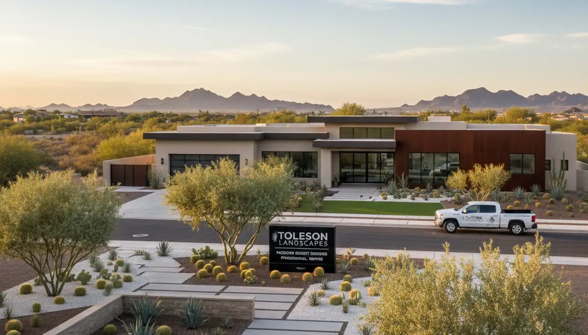 Landscape contractors in Glendale, AZ providing professional yard design and maintenance services