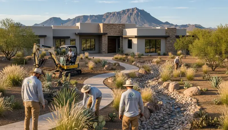 Landscaping services in Glendale, AZ for residential and commercial properties