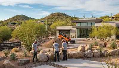 Landscape contractors in Glendale, AZ providing professional landscaping services