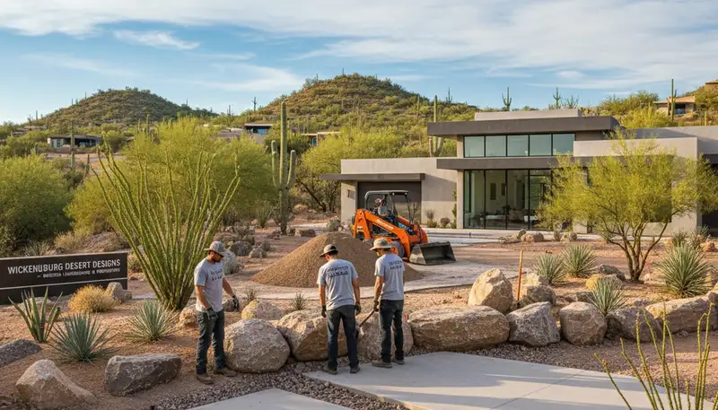 Landscape contractors in Glendale, AZ providing professional landscaping services