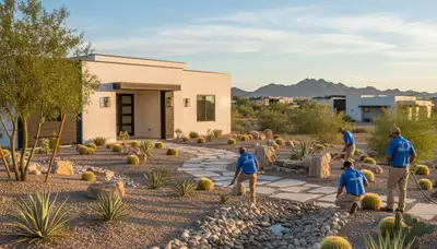 Landscaping services in Glendale, AZ for residential and commercial outdoor maintenance
